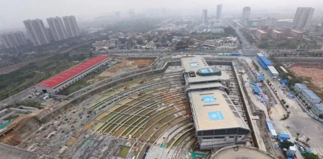 中國史上最狂搬家工程,3萬公噸車站原地旋轉90度!